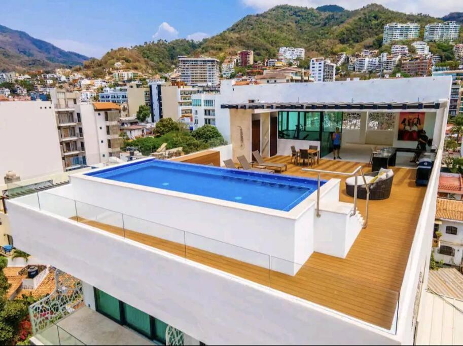 Ocean View Penthouse In P.V. Romantic Zone Puerto Vallarta Extérieur photo